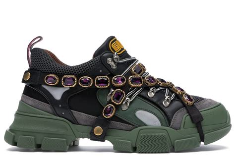 zapatillas gucci flashtrek|gucci flashtrek green spikes.